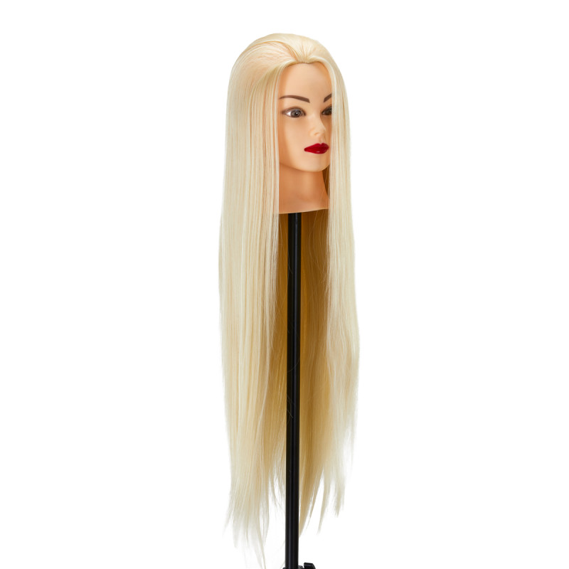 Gabbiano WZ2 hairdressing training head, synthetic hair, color 613, length 24"