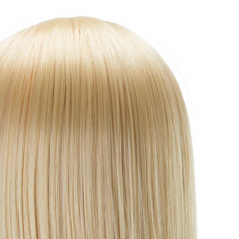 Gabbiano WZ2 hairdressing training head, synthetic hair, color 613, length 24"