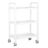 table - cosmetic trolley Hs09 white