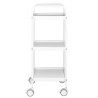 table - cosmetic trolley Hs09 white