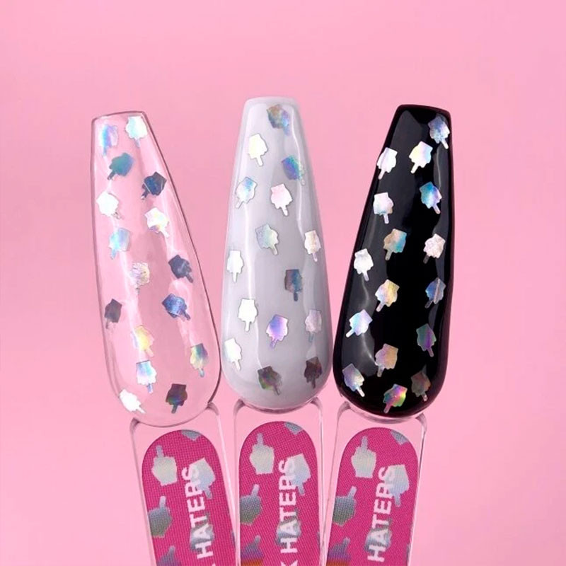 Pealislakk Lunamoon Top F*ck Haters - 13 ml