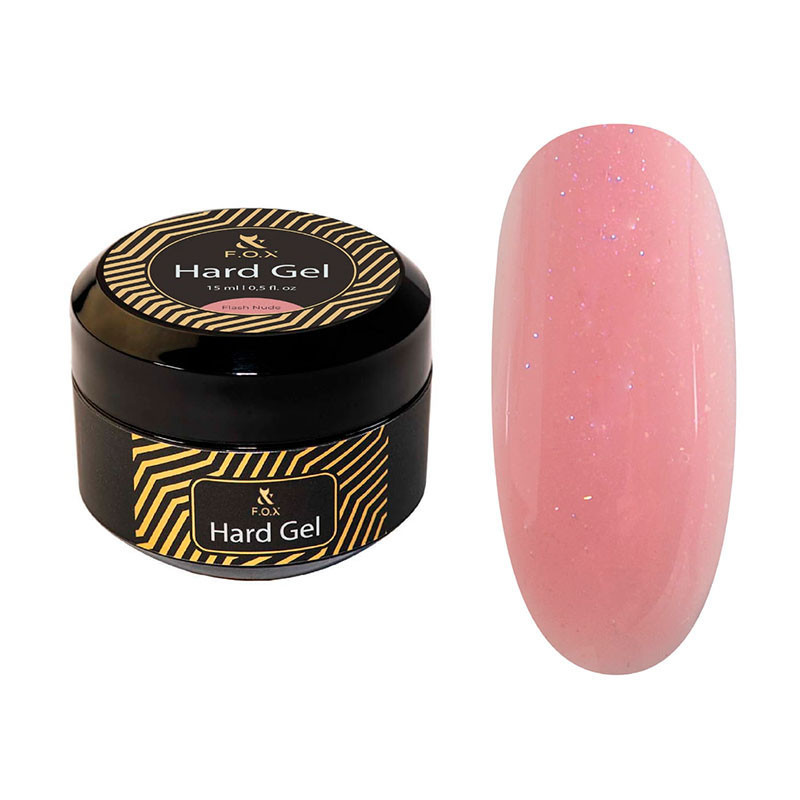Hard gel F.O.X - Flash Nude - 15 ml