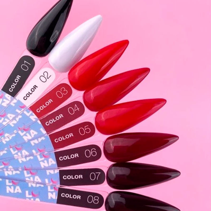 Colored gel polish Lunamoon Nr 02 - 13 ml