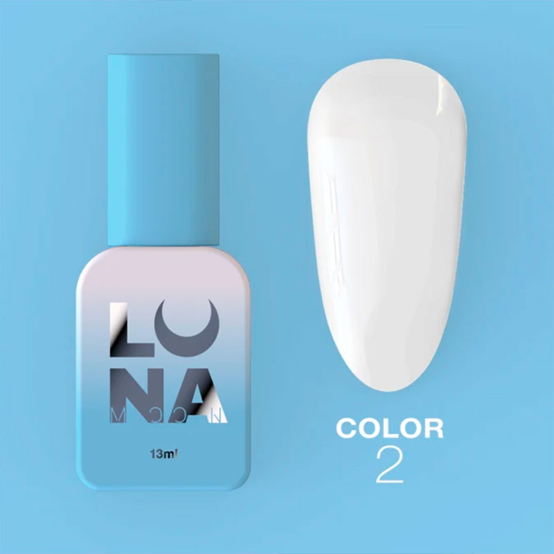 Colored gel polish Lunamoon Nr 02 - 13 ml
