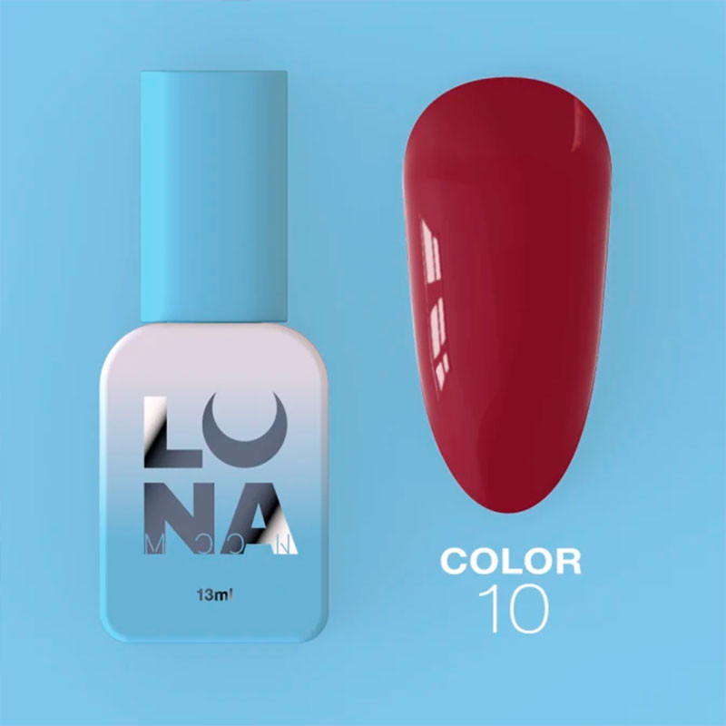Colored gel polish Lunamoon Nr 10 - 13 ml