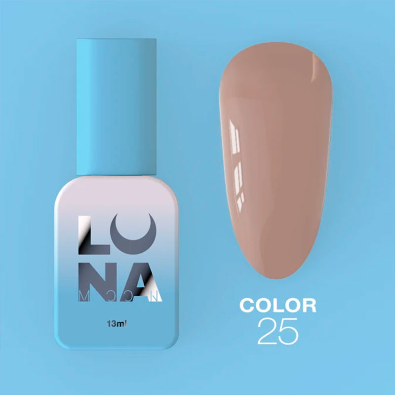 Colored gel polish Lunamoon Nr 25 - 13 ml