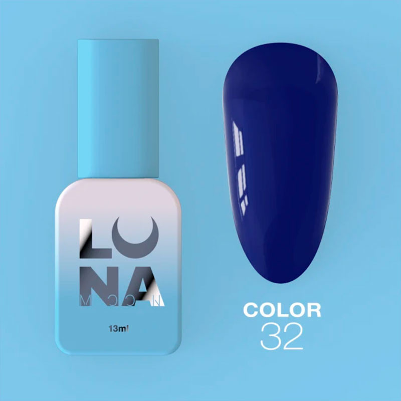 Colored gel polish Lunamoon Nr 32 - 13 ml
