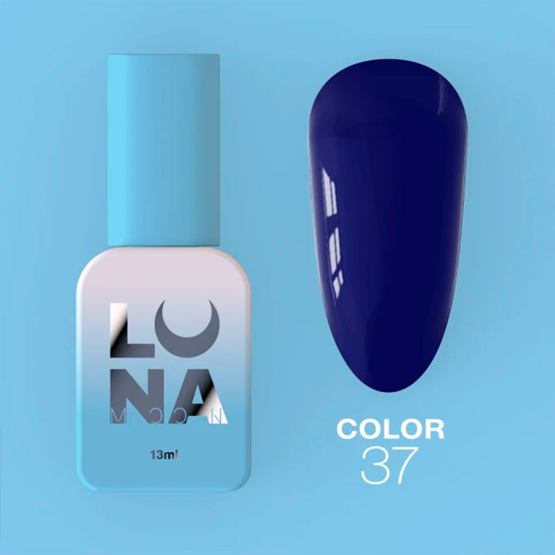 Colored gel polish Lunamoon Nr 37 - 13 ml