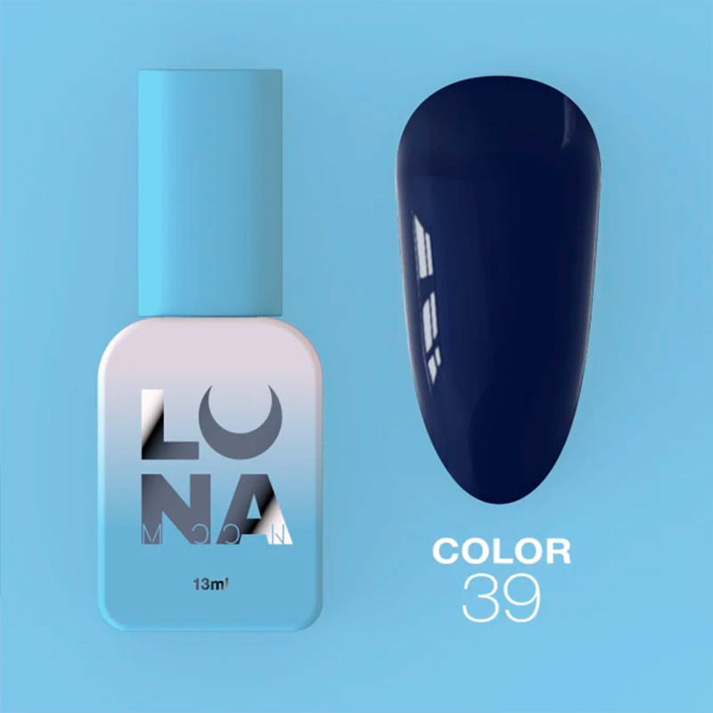 Colored gel polish Lunamoon Nr 39 - 13 ml