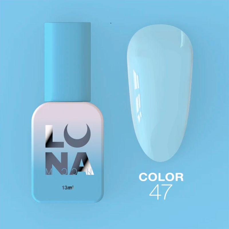 Colored gel polish Lunamoon Nr 47 - 13 ml