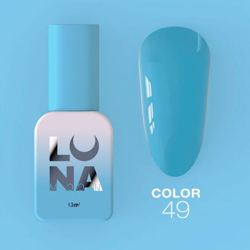 Colored gel polish Lunamoon Nr 49 - 13 ml