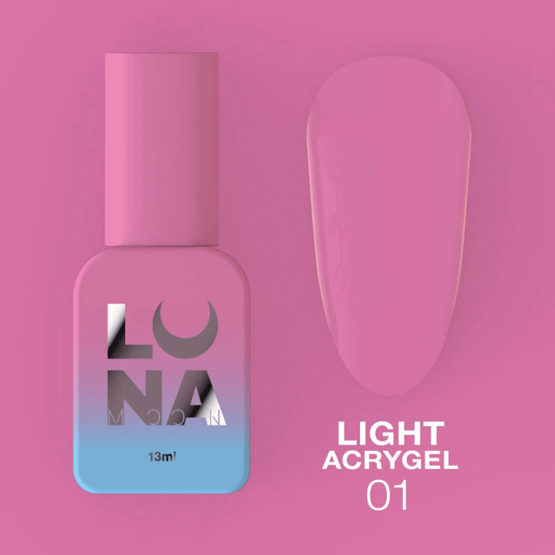 Lunamoon Liquid Gel Light Acrygel Nr 1 - 13ml