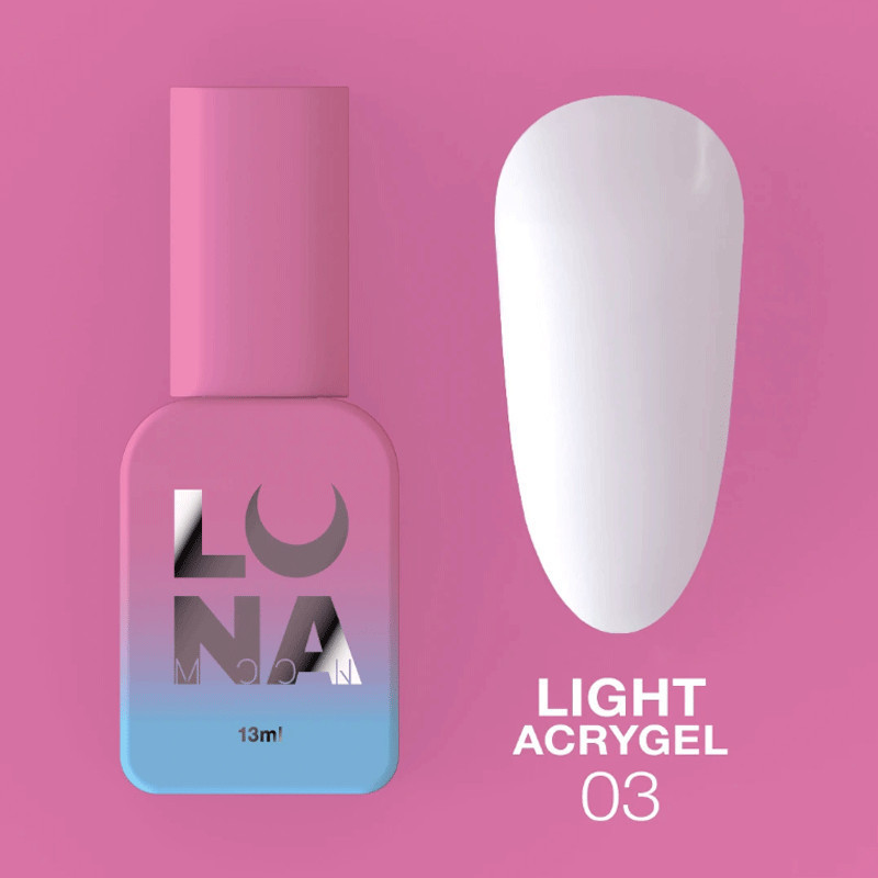 Lunamoon Liquid Gel Light Acrygel Nr 3 - 13ml