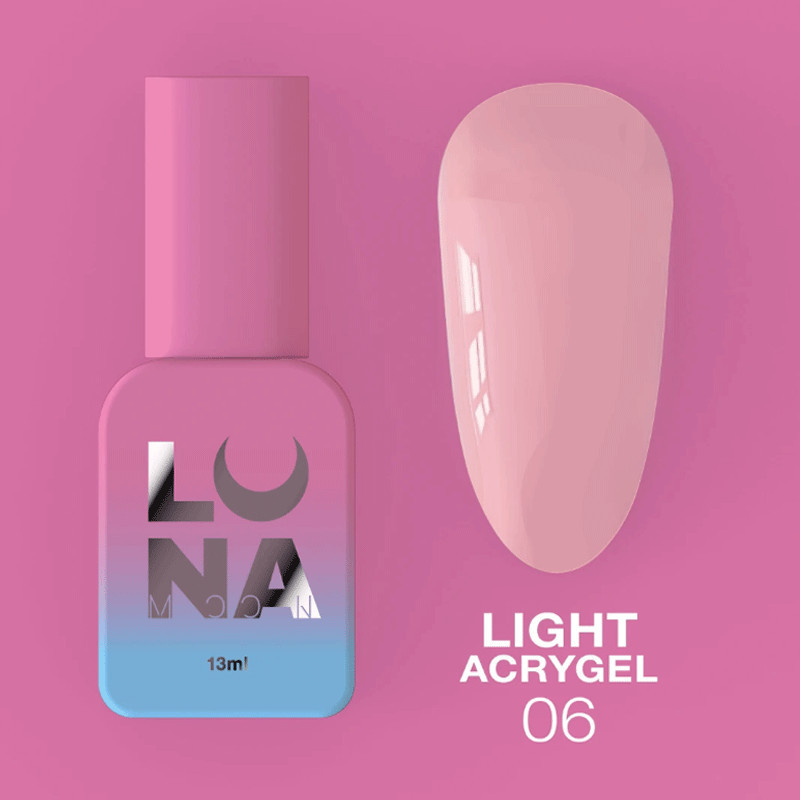 Lunamoon Liquid Gel Light Acrygel Nr 6 - 13ml