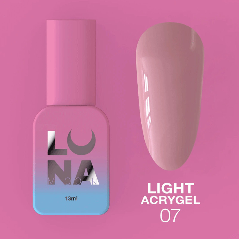 Жидкий Гель Lunamoon Light Acrygel Nr 7 - 13ml
