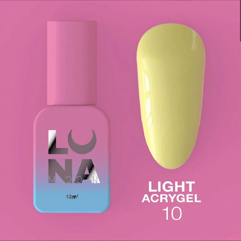 Lunamoon Liquid Gel Light Acrygel Nr 10 - 13ml