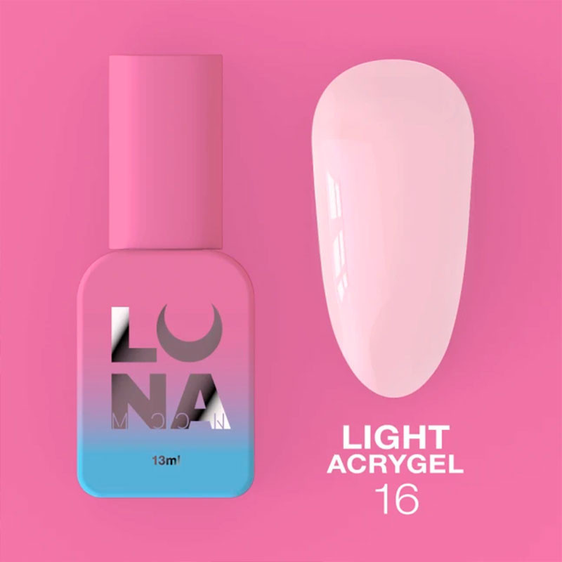 Lunamoon Liquid Gel Light Acrygel Nr 16 - 13ml