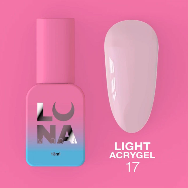 Lunamoon Liquid Gel Light Acrygel Nr 17 - 13ml