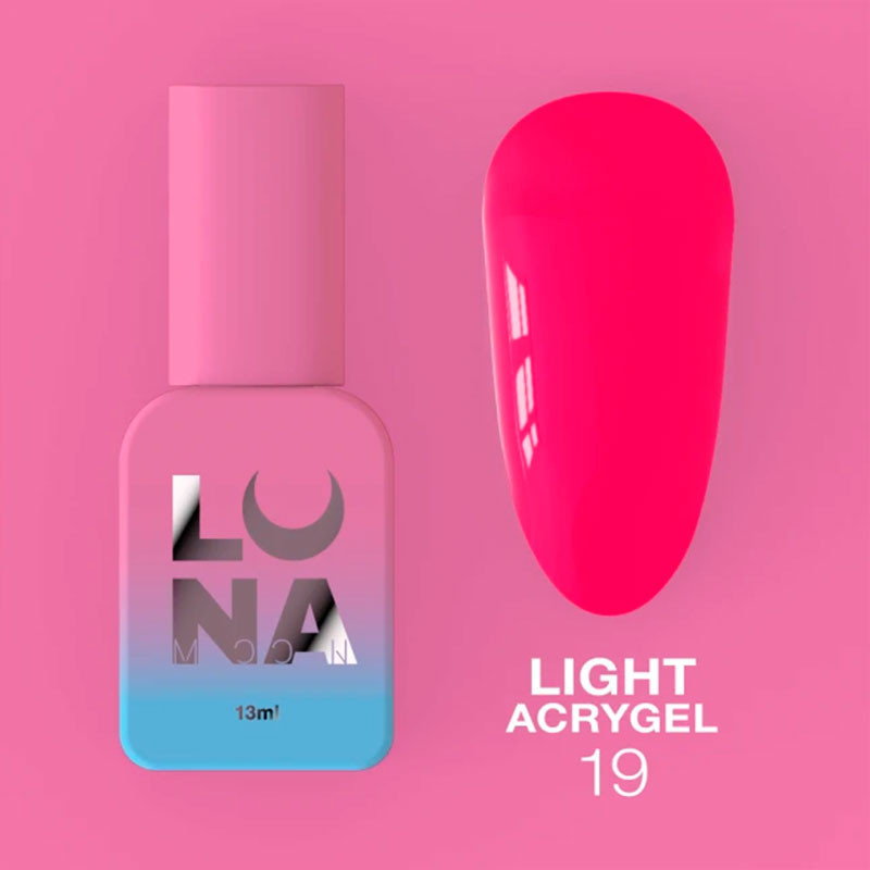 Lunamoon Liquid Gel Light Acrygel Nr 19 - 13ml