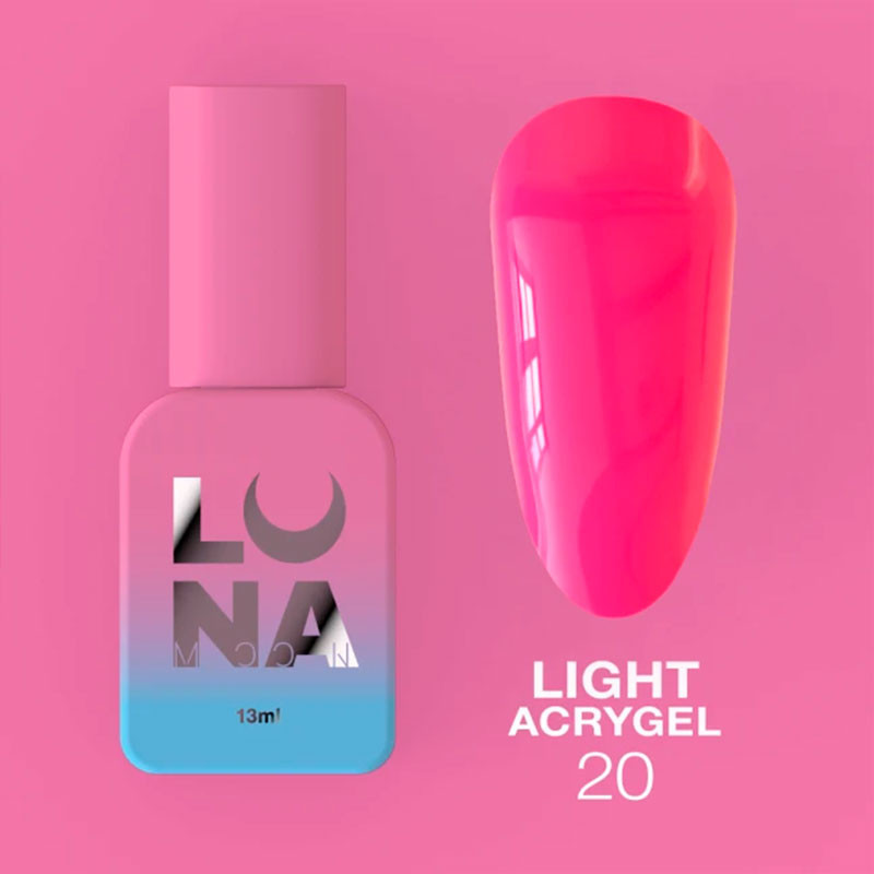 Жидкий Гель Lunamoon Light Acrygel Nr 20 - 13ml