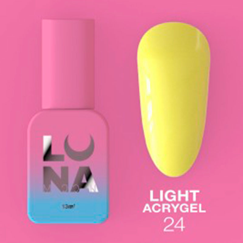 Жидкий Гель Lunamoon Light Acrygel Nr 24 - 13ml