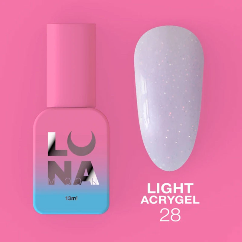 Жидкий Гель Lunamoon Light Acrygel Nr 28 - 13ml