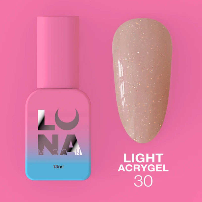 Жидкий Гель Lunamoon Light Acrygel Nr 30 - 13ml