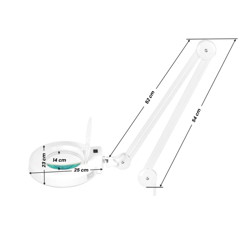 S4 LED magnifier lamp + tripod