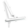 Elegant LED workshop lamp 801st standard white vise