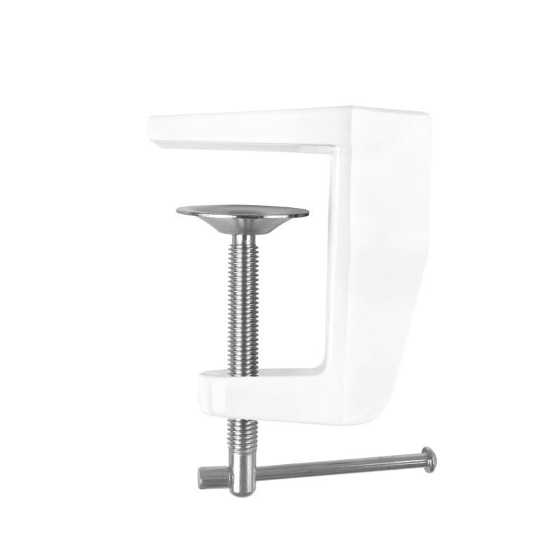 Elegant LED workshop lamp 801 l with a vice reg. white light intensity