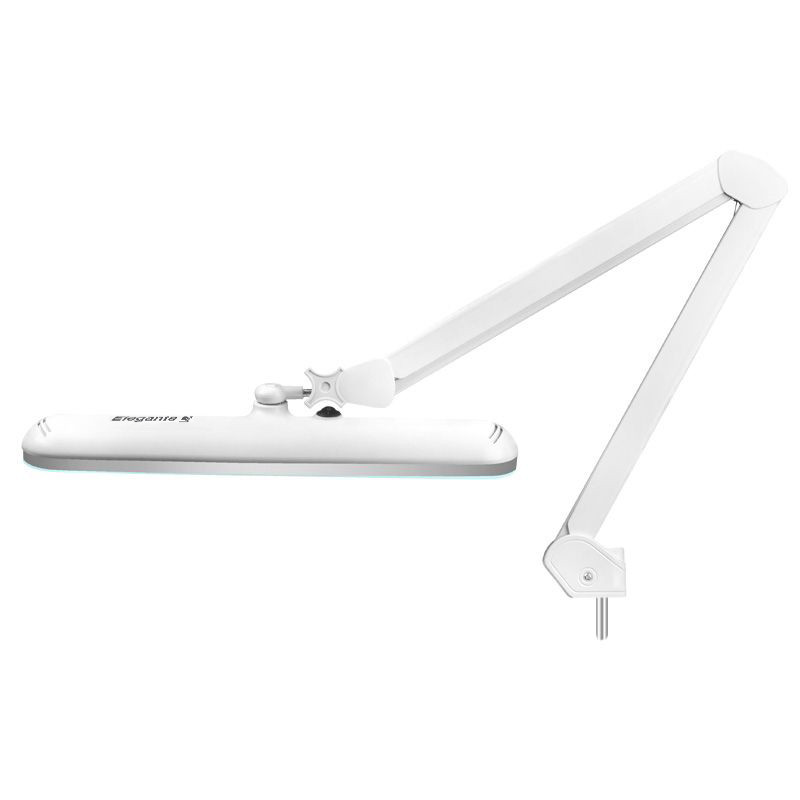 Elegant 801st LED workshop lamp with standard white base