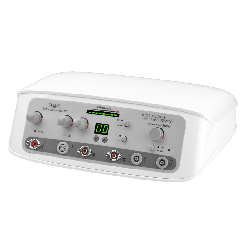 Elegante 1897 device 5in1 micro + vacuum + darsonval + ultrasounds + spray
