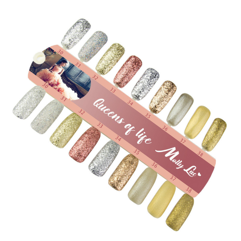 Molly Lac - QUEENS OF LIFE - GLAM DIAMOND  5ml Nr 34