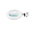 WHITE LED TABLE TOP MAGNIFIER LAMP GLOW 308