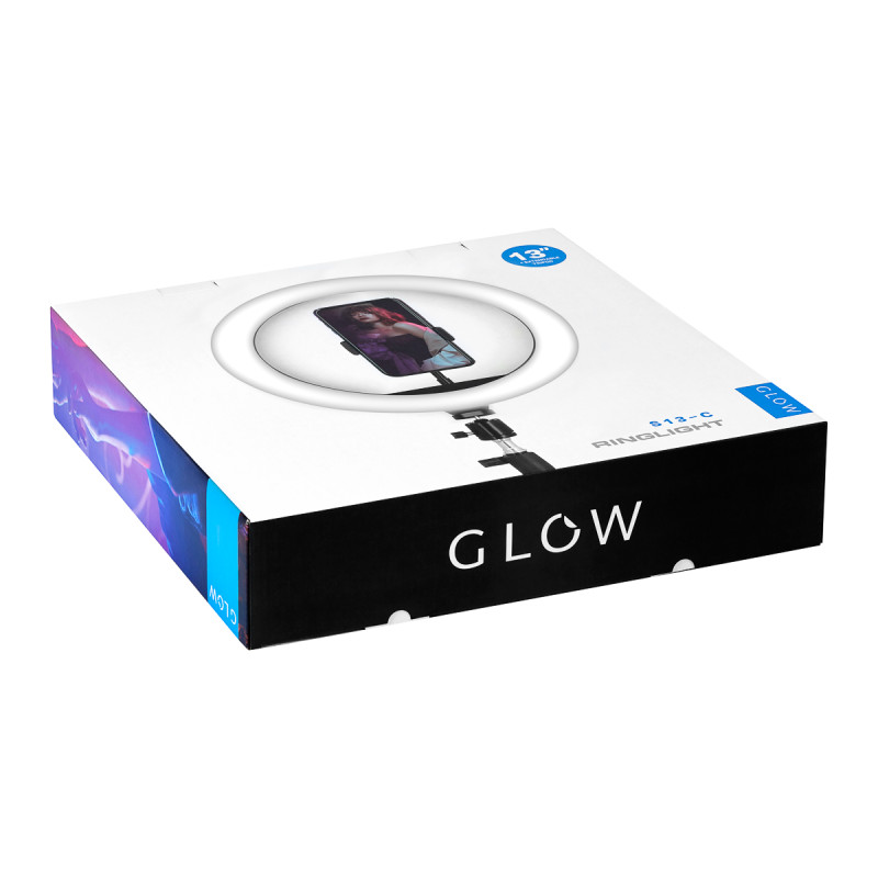 GLOW ring lamp ring 13" bsc with tripod 10W