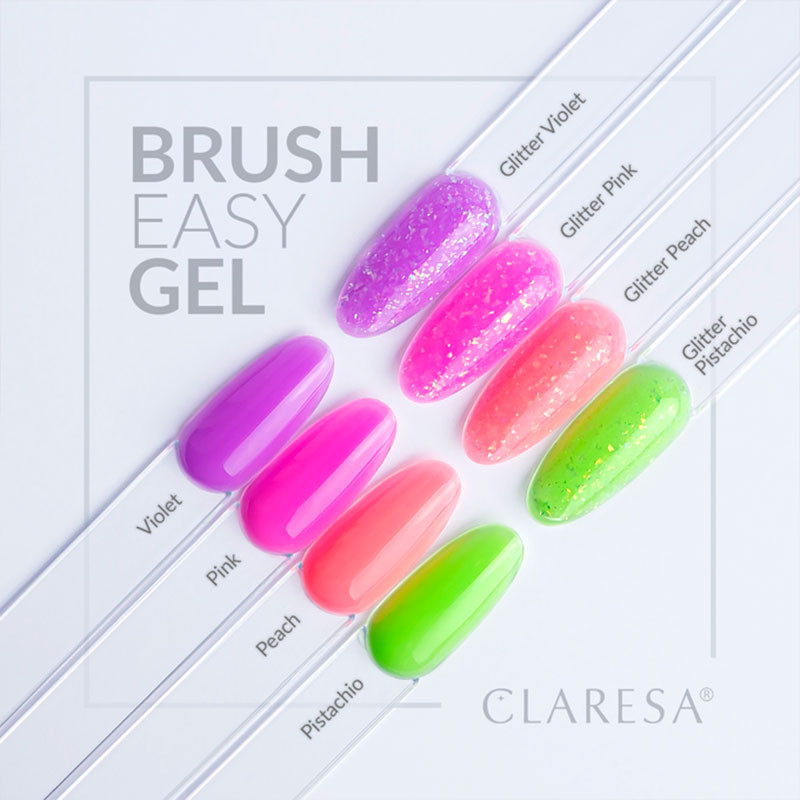 Brush Easy Gel Base Claresa Peach - 5 g