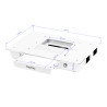 Momo 05-GL cosmetic desk with absorber
