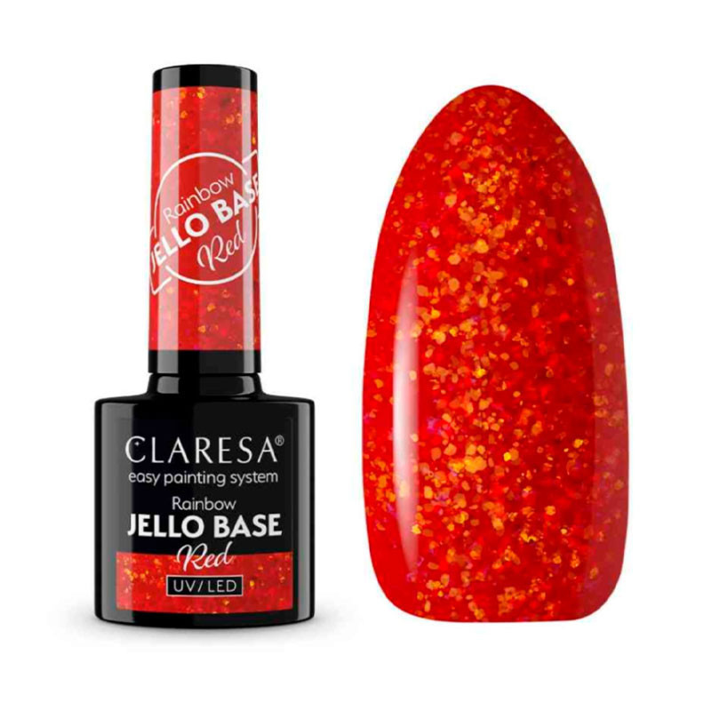 Rainbow Jello Base Claresa Red - 5g