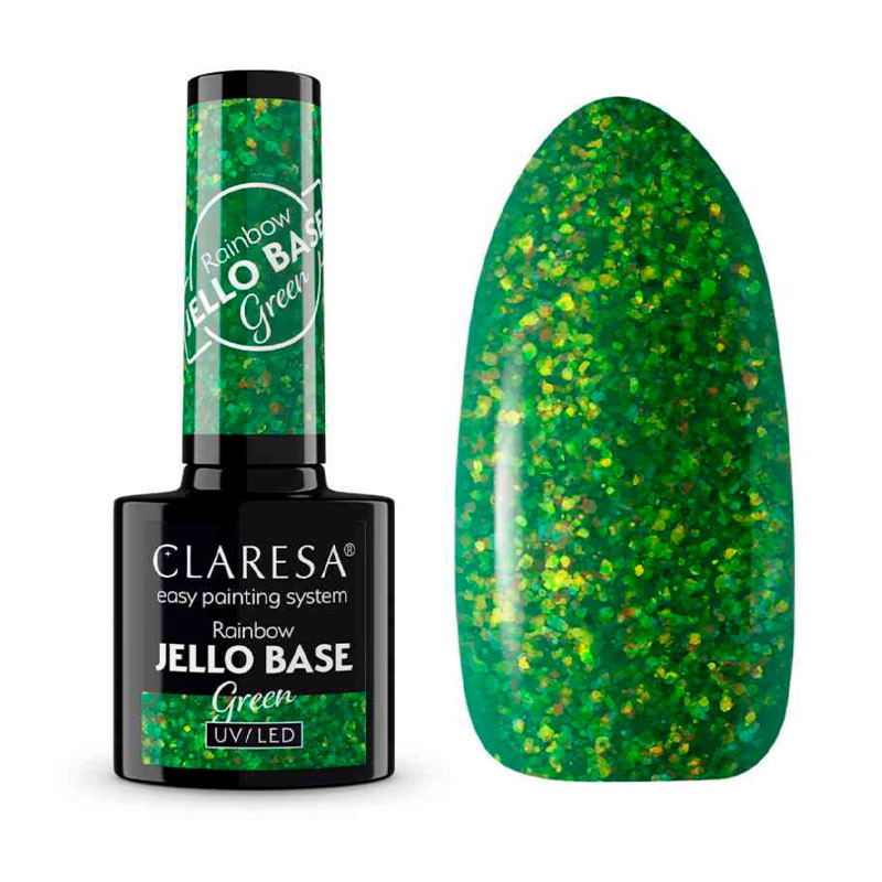 Rainbow Jello Base Claresa Green - 5g