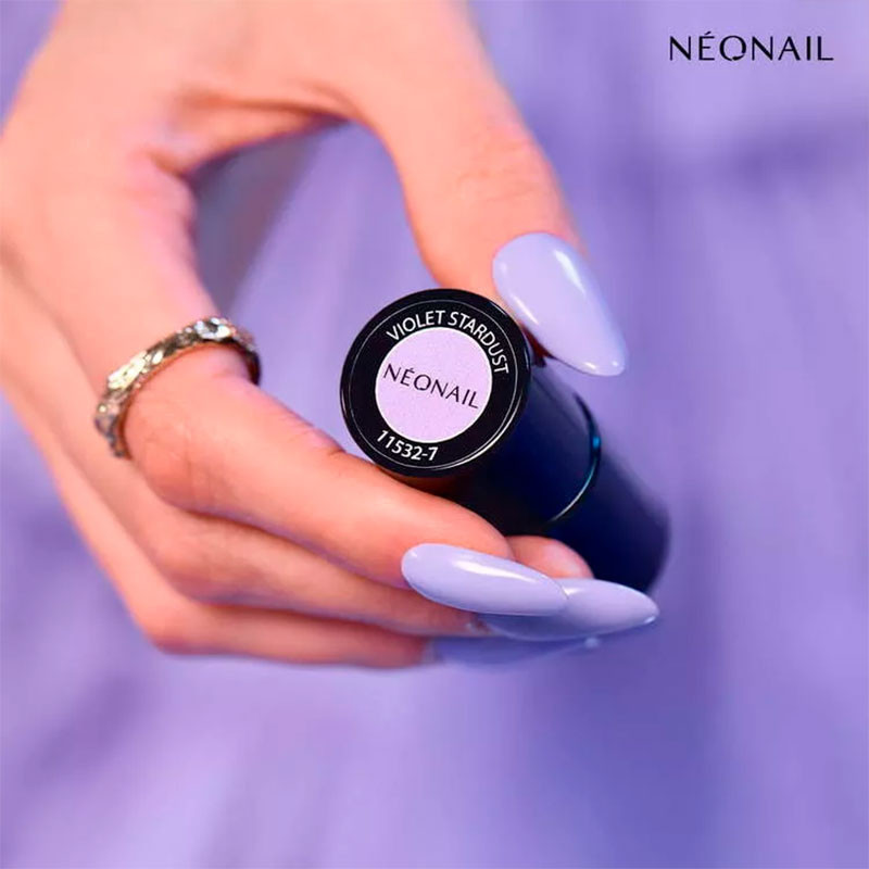 Värviline geellakk - NeoNail Violet Stardust - 7,2 ml