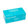 Disposable three-layer masks, blue - 50 pcs