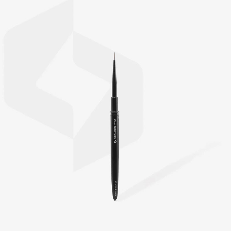 Peene disainiga pintsel Staleks Pro Expert Brush 1 mm/7 mm