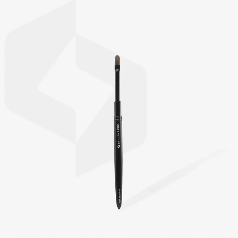 Кисть для геля Staleks Pro Expert 6мм/11мм NBE-06