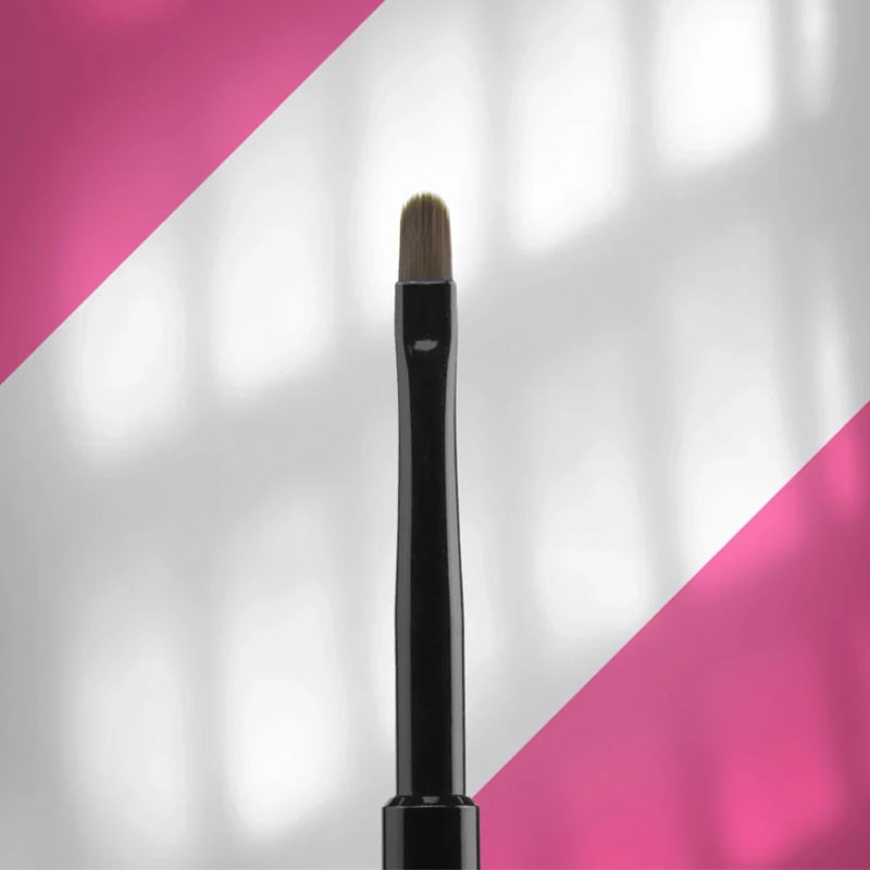 Кисть для геля Staleks Gel Brush Pro Expert 4mm/7mm NBE-04