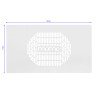 Momo 05-GL cosmetic desk with absorber