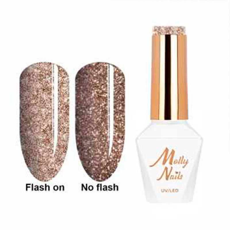 MollyLac Flashing Lights Bitter Brown 8 ml Nr 564