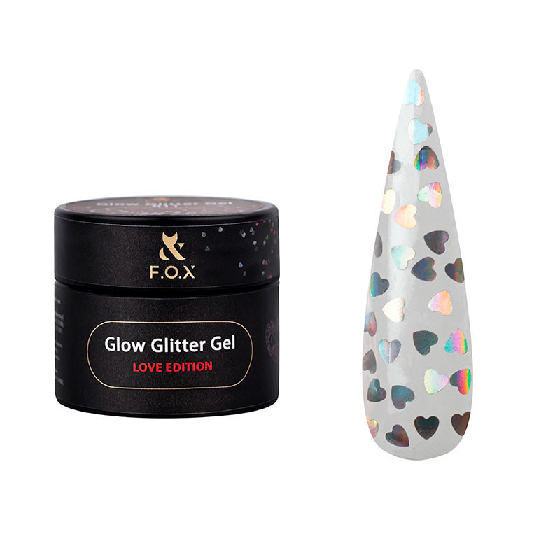 Glow Glitter Gel Love Edition F.O.X 014 - 5 ml