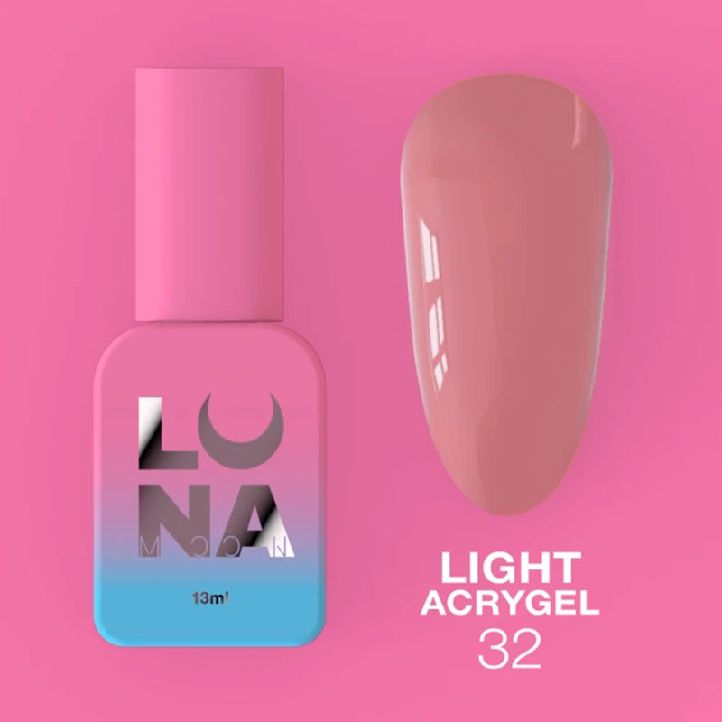 Lunamoon Liquid Gel Light Acrygel Nr 32 - 13ml