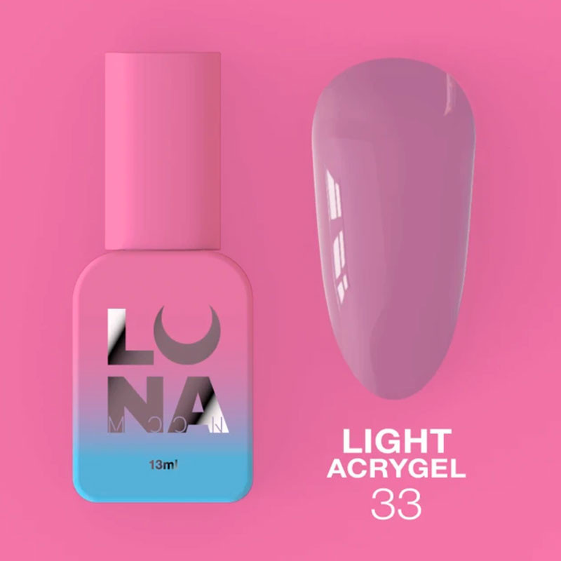 Lunamoon Liquid Gel Light Acrygel Nr 33 - 13ml