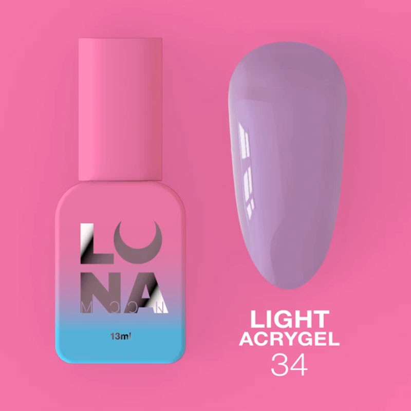 Lunamoon Liquid Gel Light Acrygel Nr 34 - 13ml